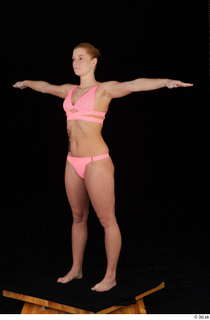 Chrissy Fox pink underwear standing t-pose whole body 0002.jpg